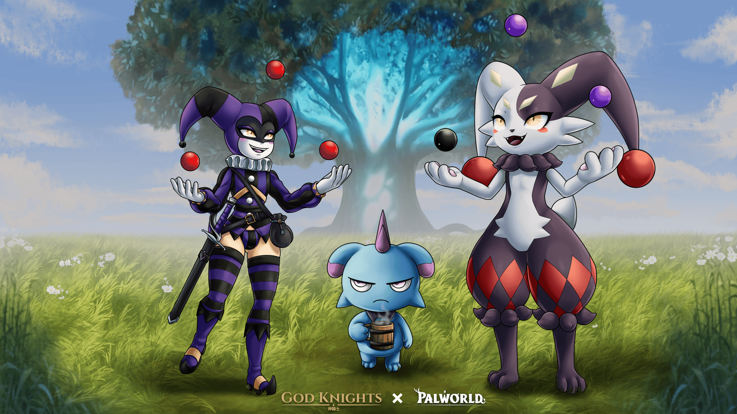 God Knights x Palworld